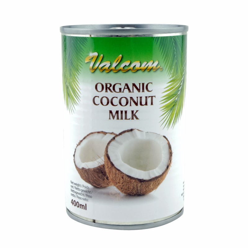Lapte de cocos - Lapte de cocos organic Valcom 400ml, asianfood.ro
