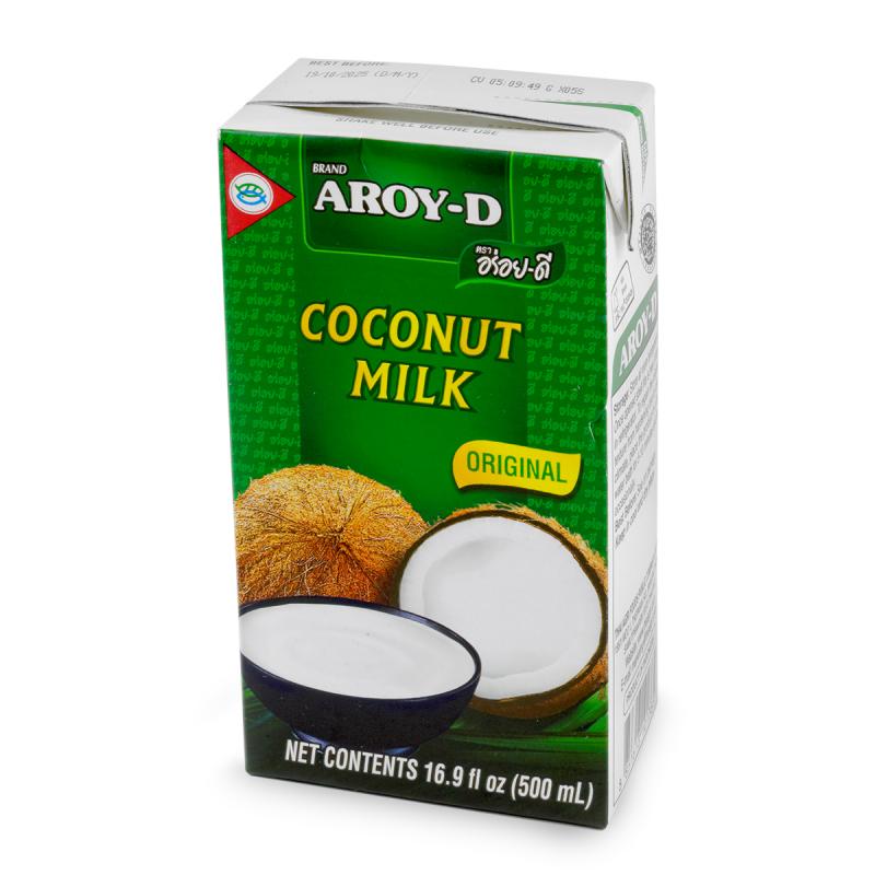 Lapte de cocos - Lapte de cocos UHT AROY-D 500ml, https:asianfood.ro