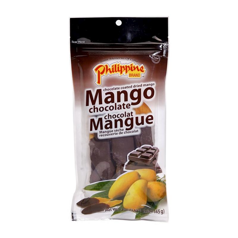 Dulciuri - Mango in ciocolata PHILIPPINE 65g, asianfood.ro