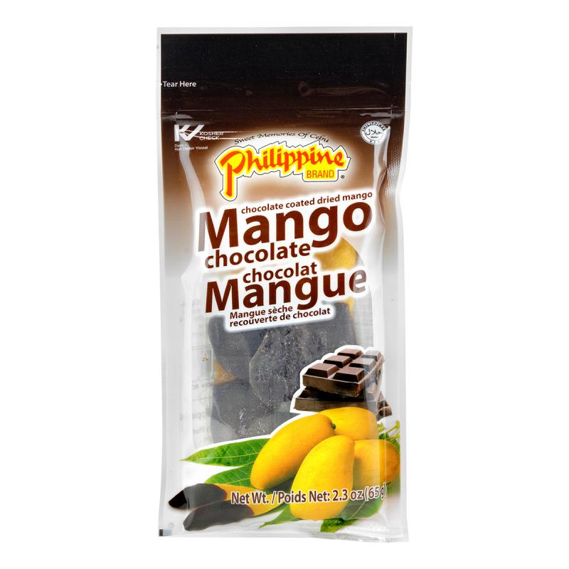 Dulciuri - Mango in ciocolata PHILIPPINE 65g, https:asianfood.ro