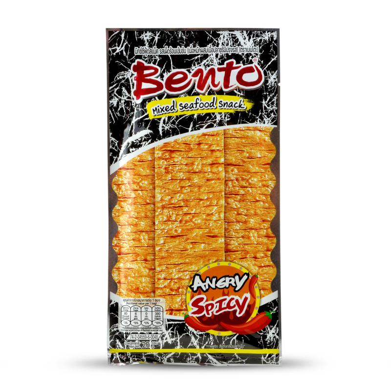 Snacks si chipsuri - Mixed Seafood Snack Angry Spicy BENTO 20g, asianfood.ro