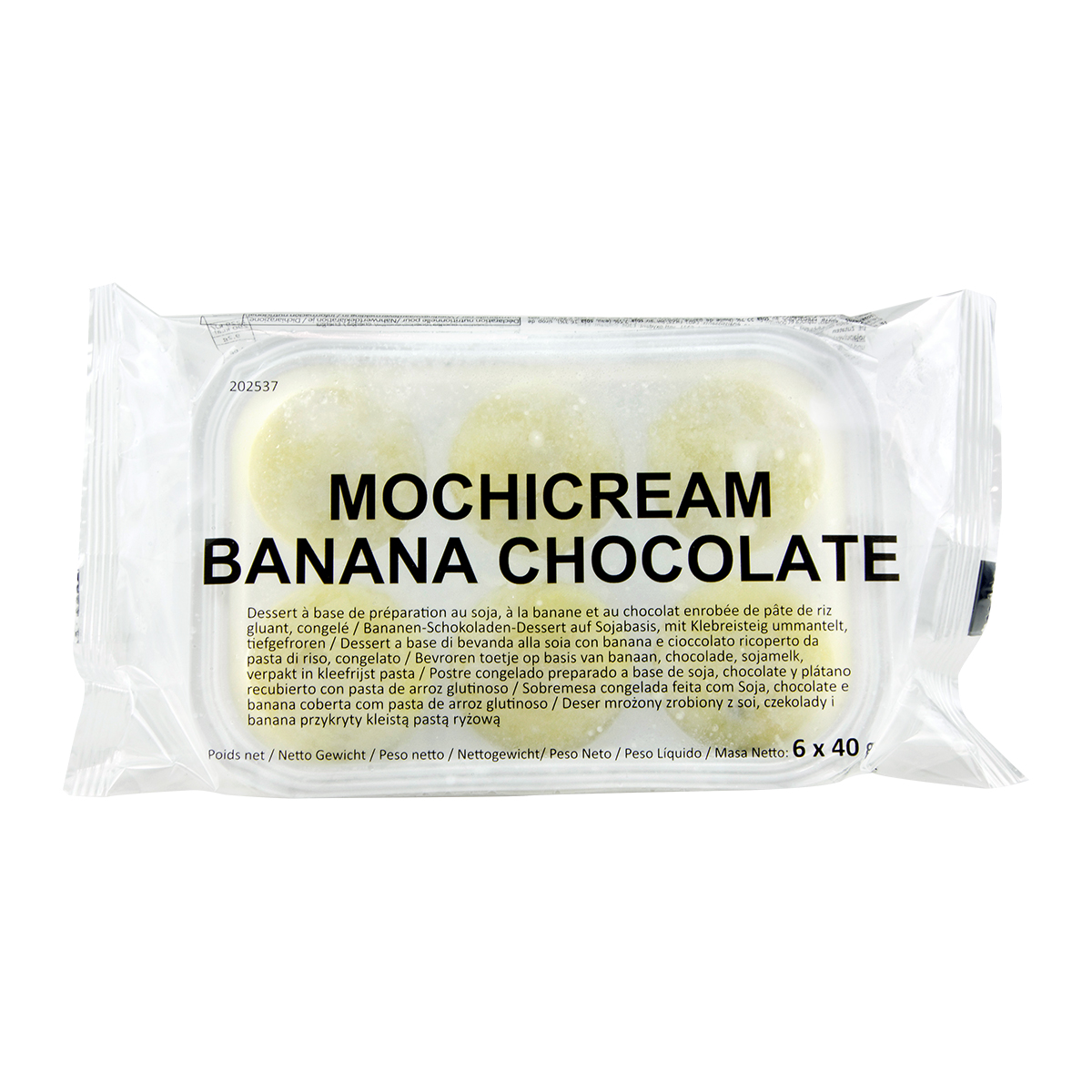 Exclusiv in magazine - Mochi Cream Banane & Ciocolata FOODEX 240g (6x40g), asianfood.ro