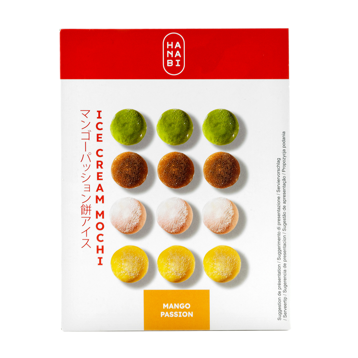 Exclusiv in magazine - Mochi Cream Mango HANABI (6x33g) 198g, https:asianfood.ro