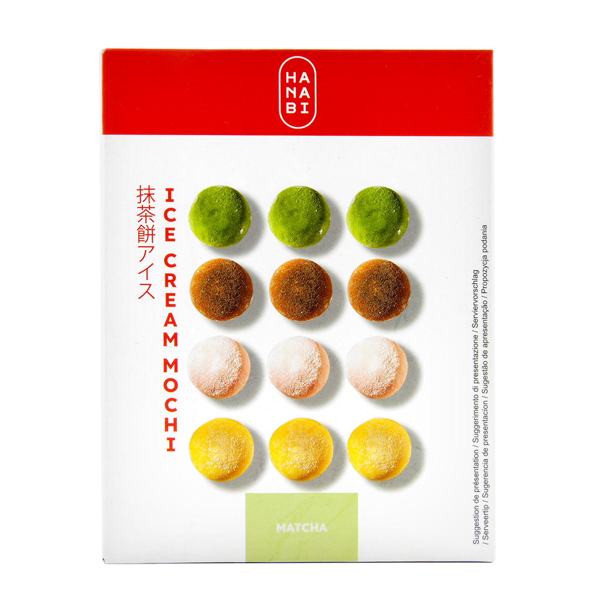 Exclusiv in magazine - Mochi Cream Matcha HANABI (6x33g) 198g, https:asianfood.ro