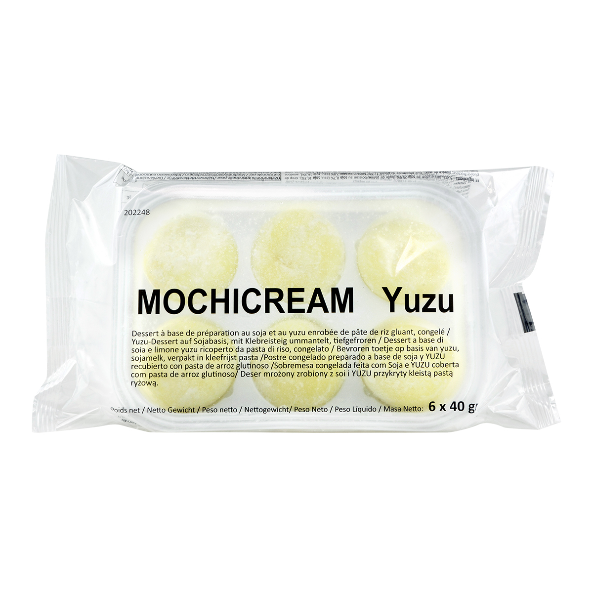 Exclusiv in magazine - Mochi Cream Yuzu FOODEX 240g (6x40g), asianfood.ro