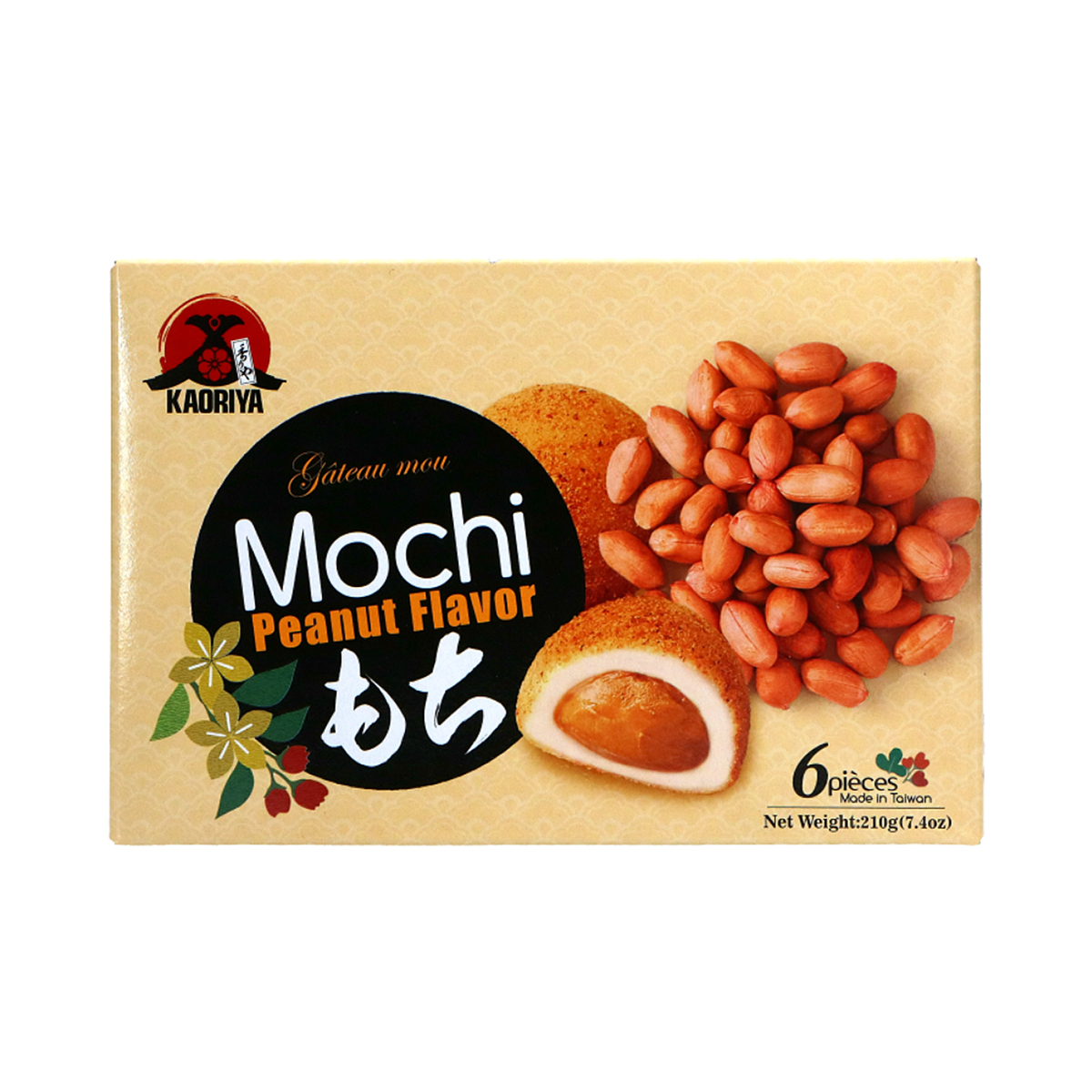 Dulciuri - Mochi cu arahide KAORIYA 210g, asianfood.ro