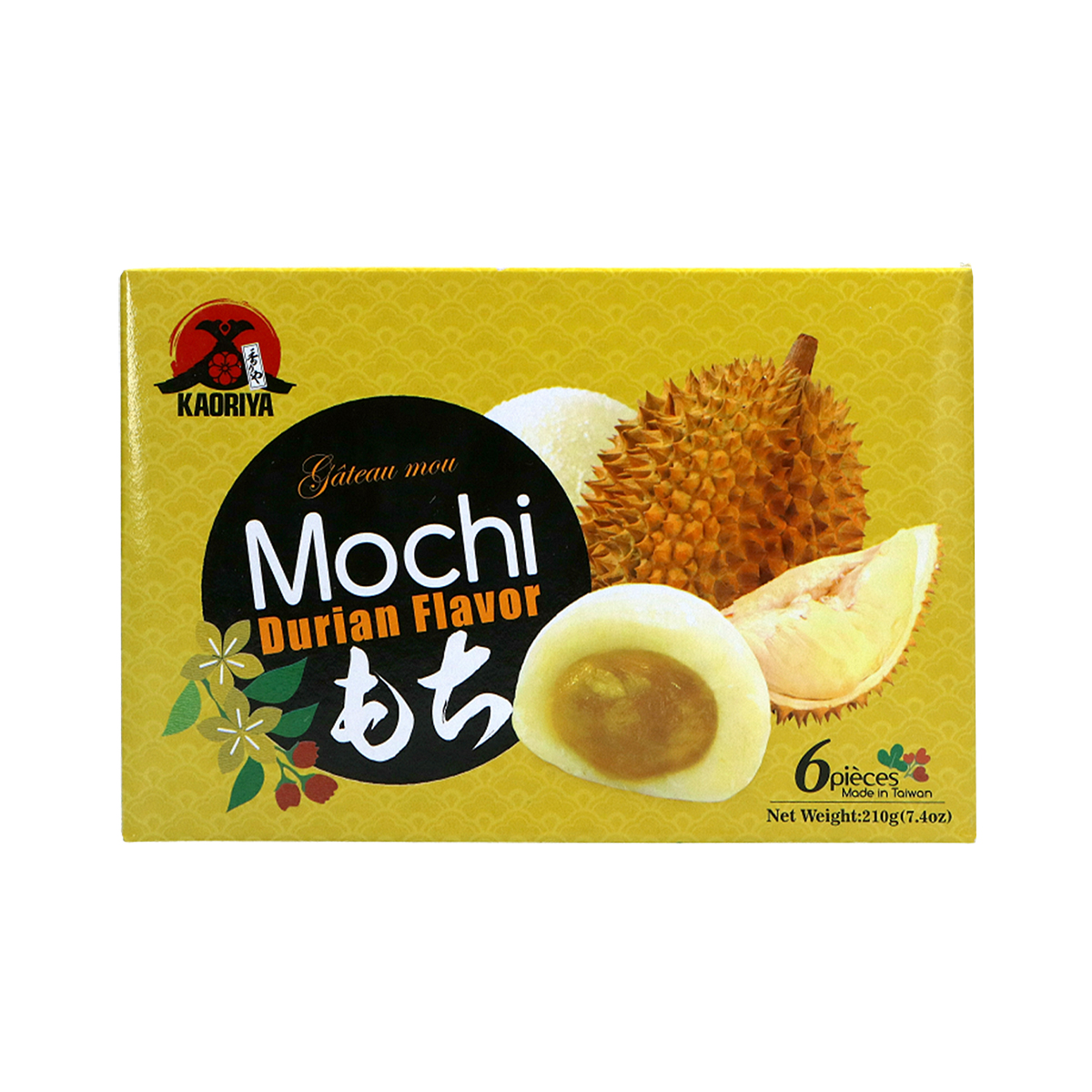 Dulciuri - Mochi cu durian KAORIYA 210g, asianfood.ro
