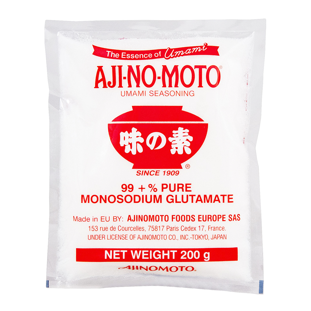 Condimente - Monosodium Glutamat AJINOMOTO 200g, asianfood.ro