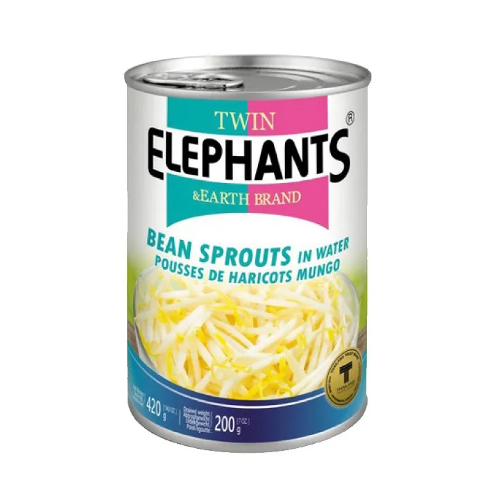 Conserve si muraturi - Muguri de soia TWIN ELEPHANTS 420g
, asianfood.ro