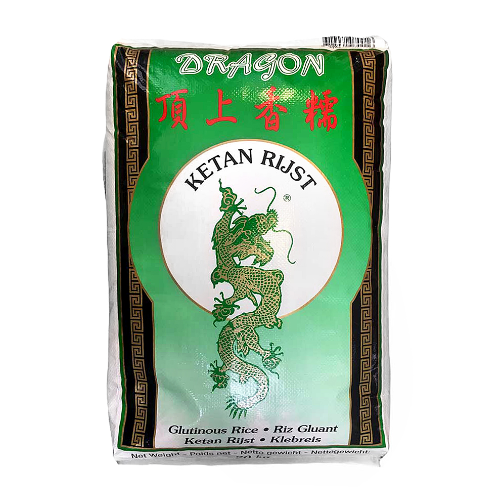 Alte tipuri de orez - Orez glutinos alb Dragon 20kg, asianfood.ro
