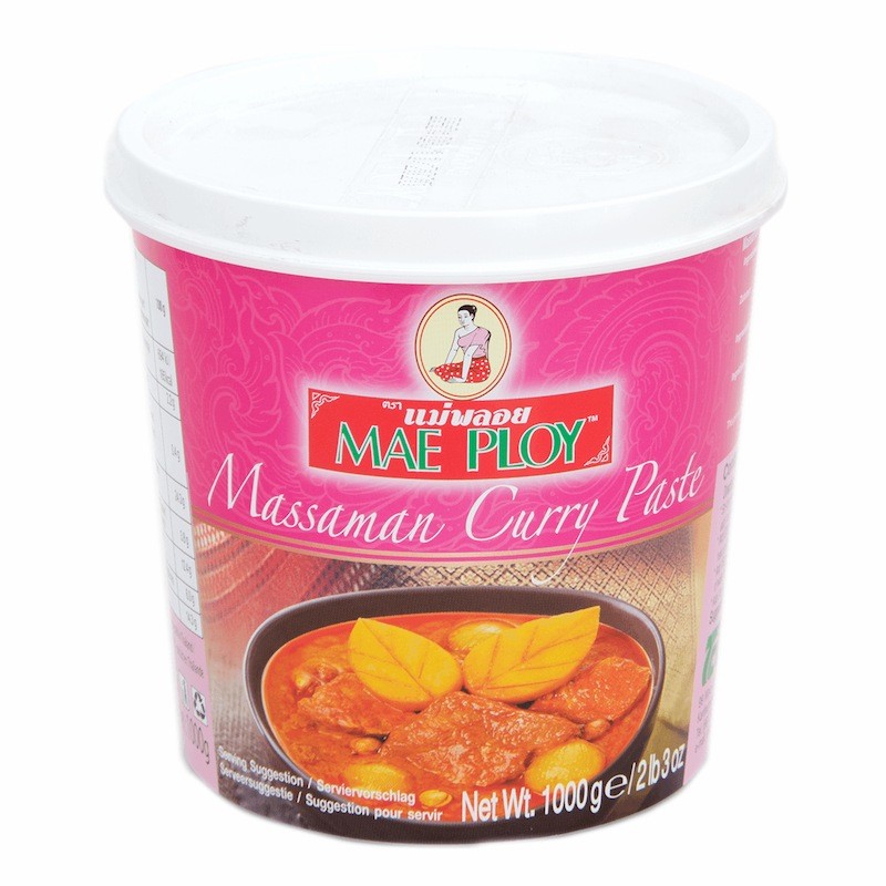 Mix de condimente - Pasta curry Massaman MAE PLOY 1kg, asianfood.ro