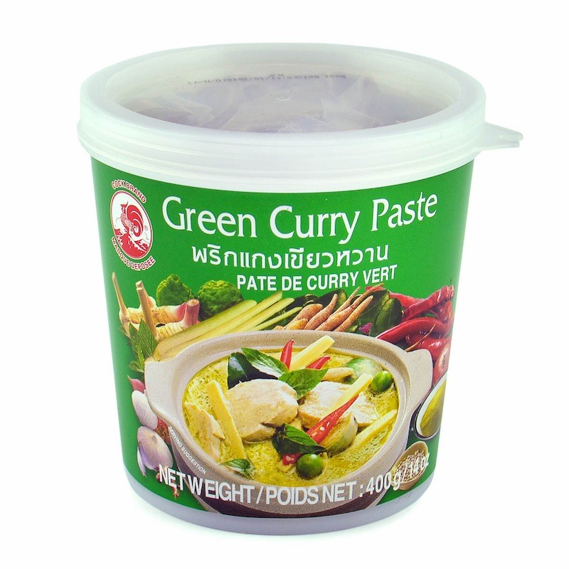 Mix de condimente - Pasta curry verde COCK 400g, asianfood.ro