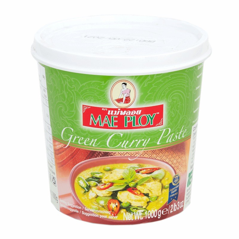 Mix de condimente - Pasta curry verde Mae Ploy 1kg, asianfood.ro