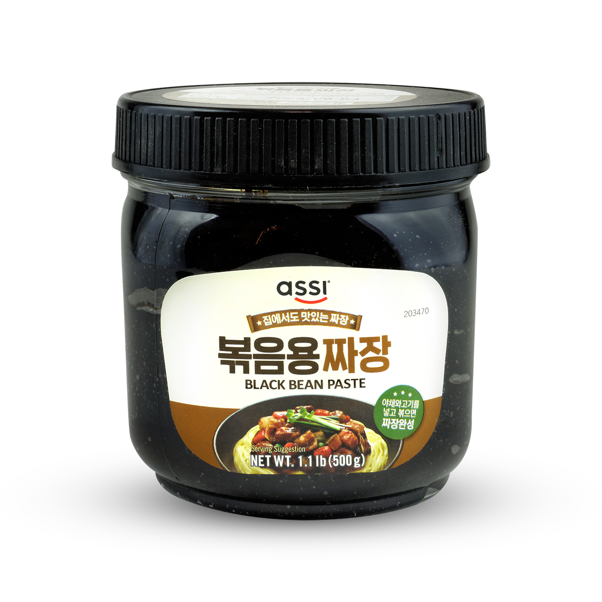 Alte sosuri si marinate - Pasta de fasole neagra Chajang ASSI 500g, asianfood.ro