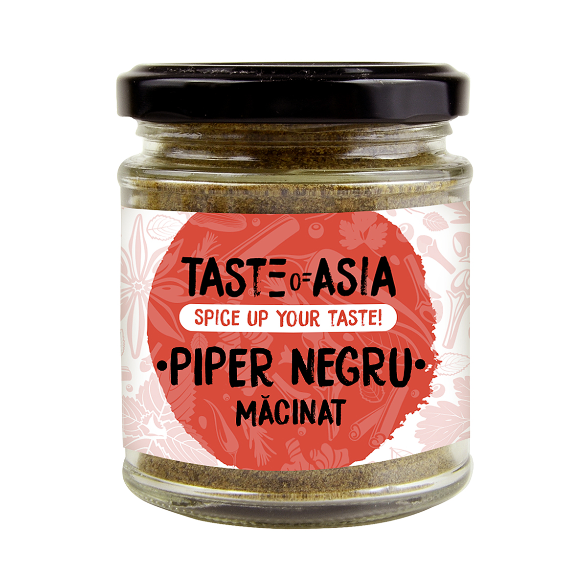 Private Label Taste of Asia - Piper negru macinat TOA 90g, asianfood.ro