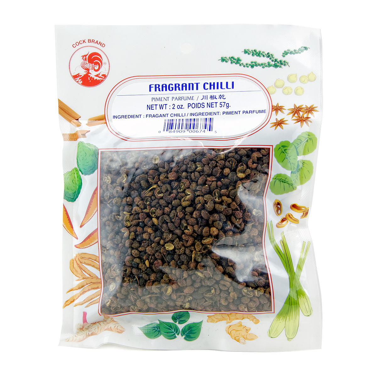 Condimente - Piper Sichuan COCK 57g, asianfood.ro