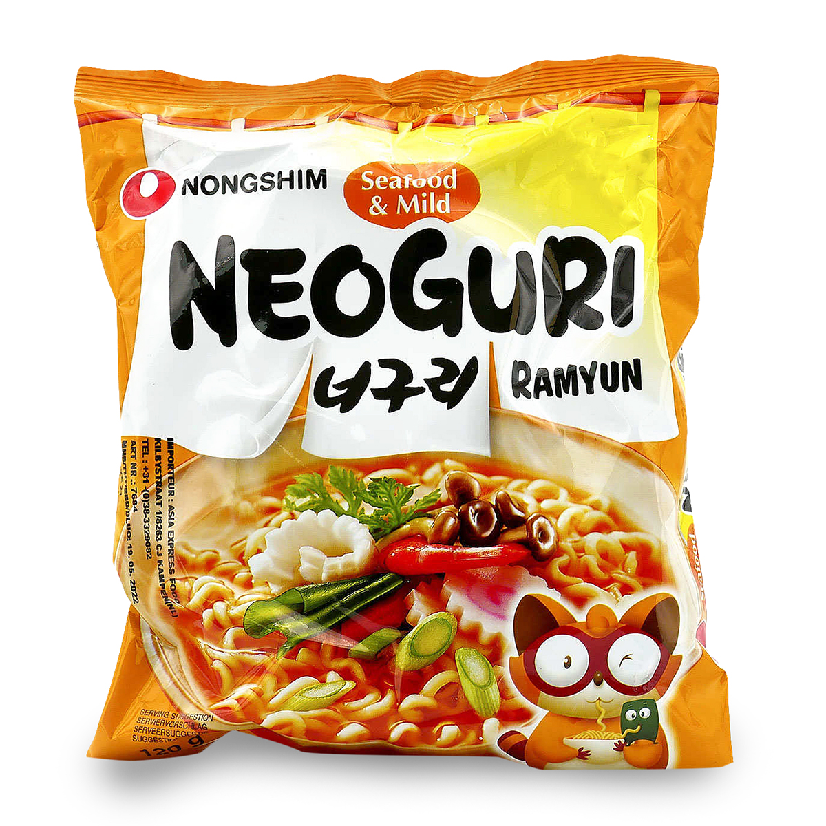 Supe instant la plic - Supa instant Neoguri Mild NS 120g, asianfood.ro