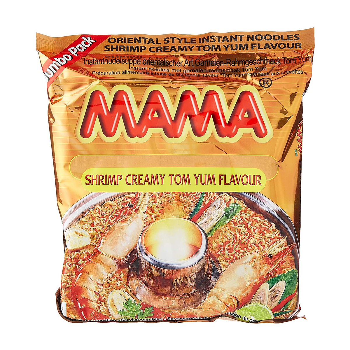 Supe instant la plic - Supa instant tom yum de creveti (creamy) MAMA 90g, asianfood.ro