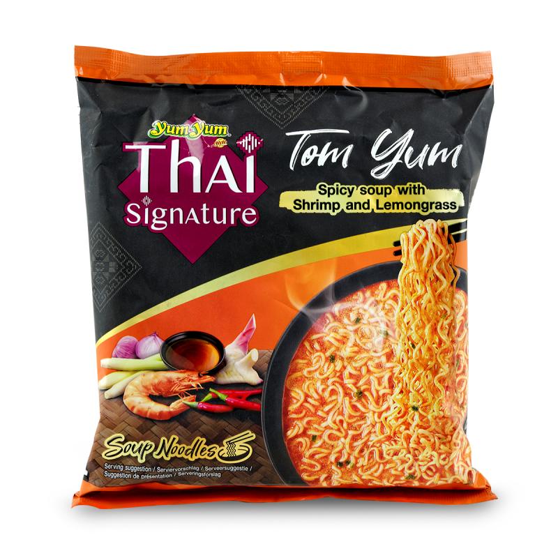 Supe instant la plic - Supa instant Tom Yum-Thai Signature YUM YUM 100g, https:asianfood.ro