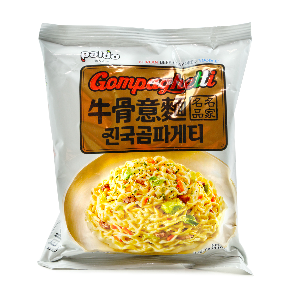 Supe instant la plic - Taitei instant Gompaghetti PALDO 110g, https:asianfood.ro