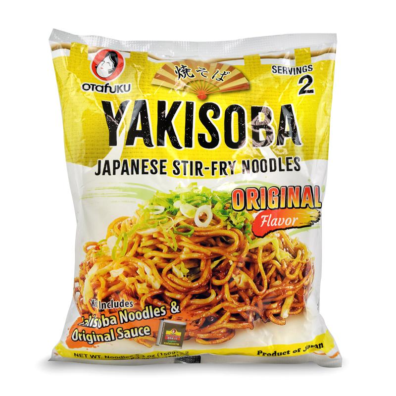 Supe instant la plic - Taitei instant Yakisoba OTAFUKU 370g, https:asianfood.ro