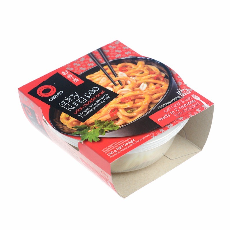 Supe instant la CUP/BOWL - Taitei Spicy Kung Pao OBENTO 240g, asianfood.ro