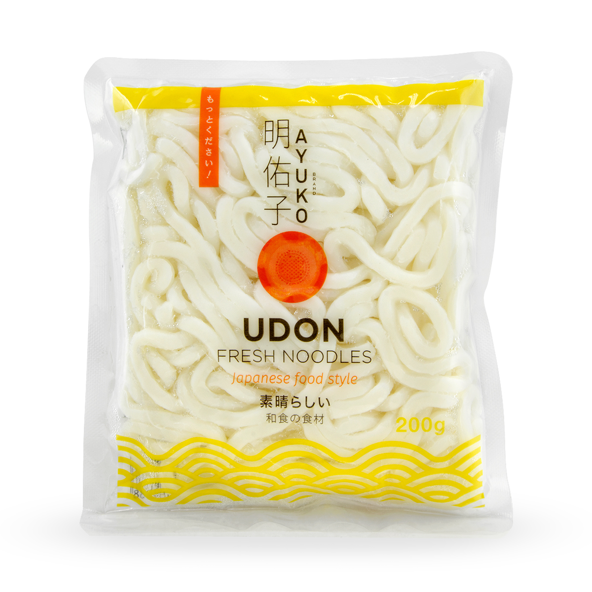 Taitei de grau - Taitei Udon AYUKO 200g, asianfood.ro