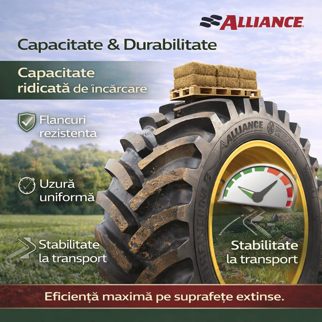 Anvelope agricole 650/75R32 172A8 ALLIANCE 375 AGRISTAR TL