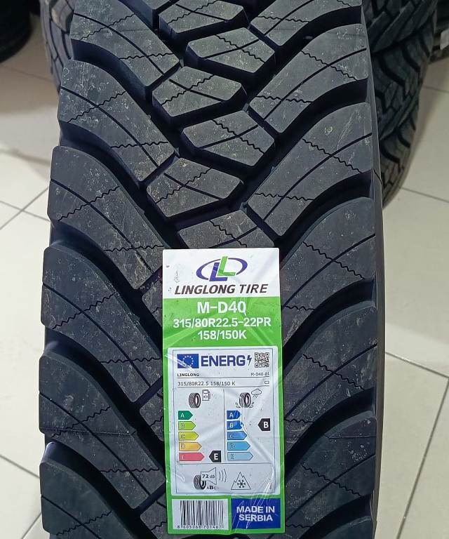 Camioane  - Anvelope camioane 315/80R22.5 158/150K LingLong M-D40 TL, autopneu.ro