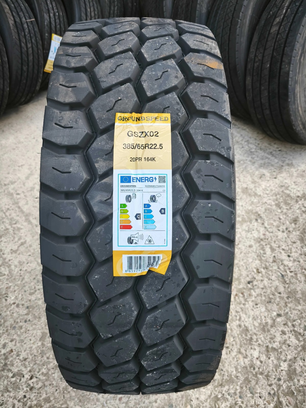 Anvelope camioane 385/65R22.5 164K GROUNDSPEED GSZX02 TL - AutoPneu.ro