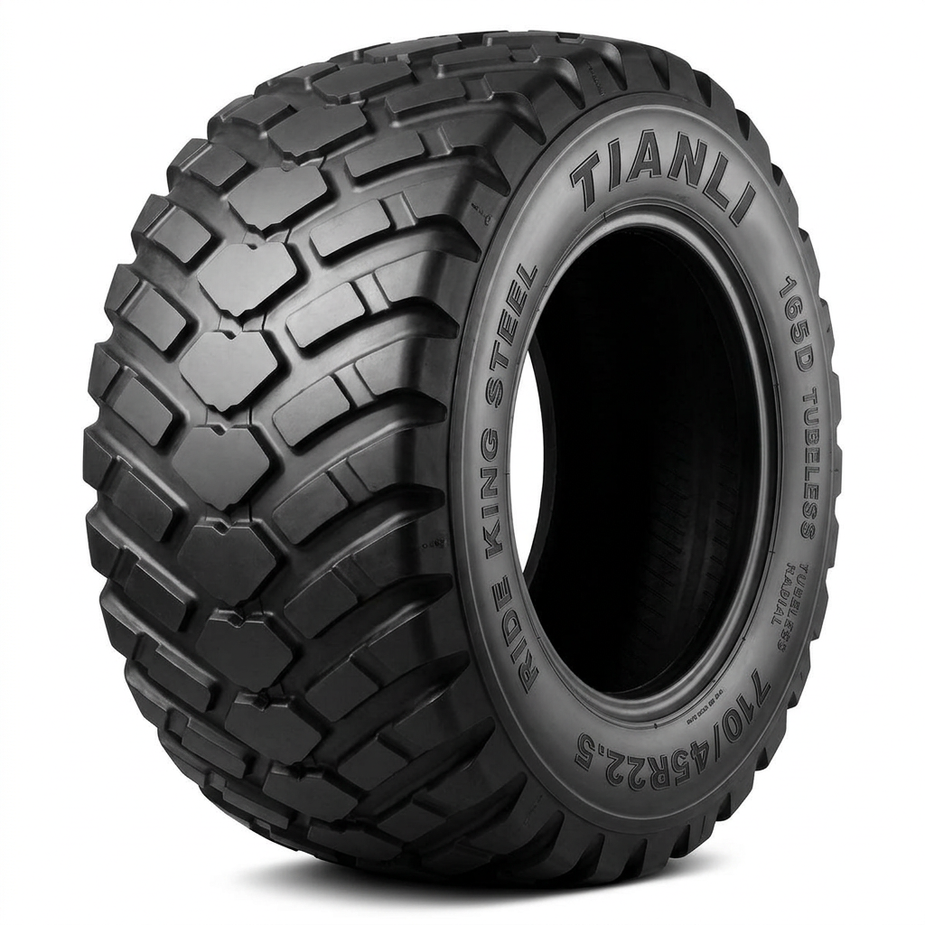 Auto Pneu TIANLI Anvelope agricole 710/45r22.5 165d tianli ride king steel tl