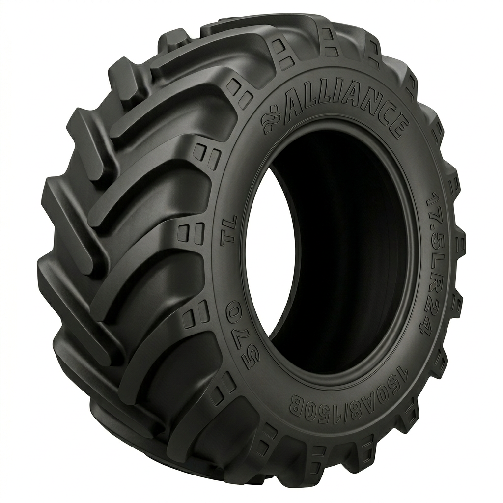Auto Pneu Alliance Anvelope agro- industriale 17.5lr24 150a8/150b alliance 570 tl