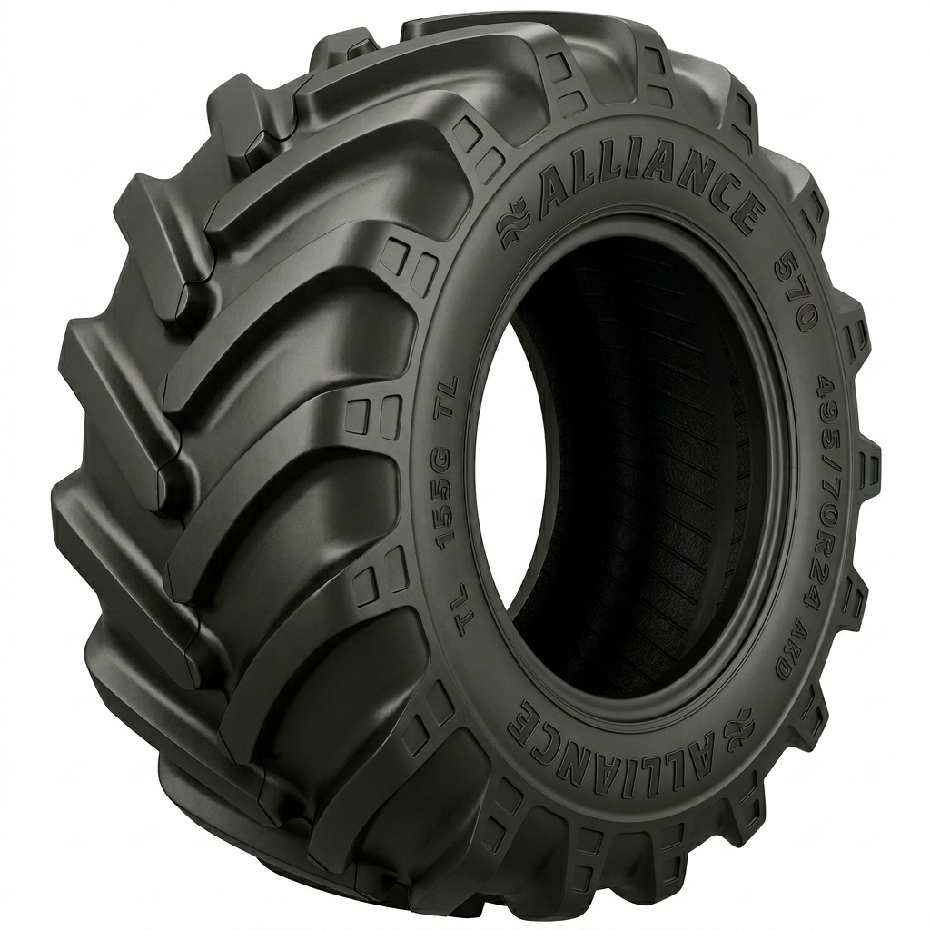 Auto Pneu Alliance Anvelope agro-industriale 405/70r20 155a2 alliance 570 tl