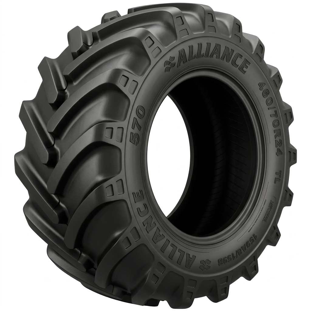 Auto Pneu Alliance Anvelope agro-industriale 460/70r24 159a8/159b alliance 570 tl