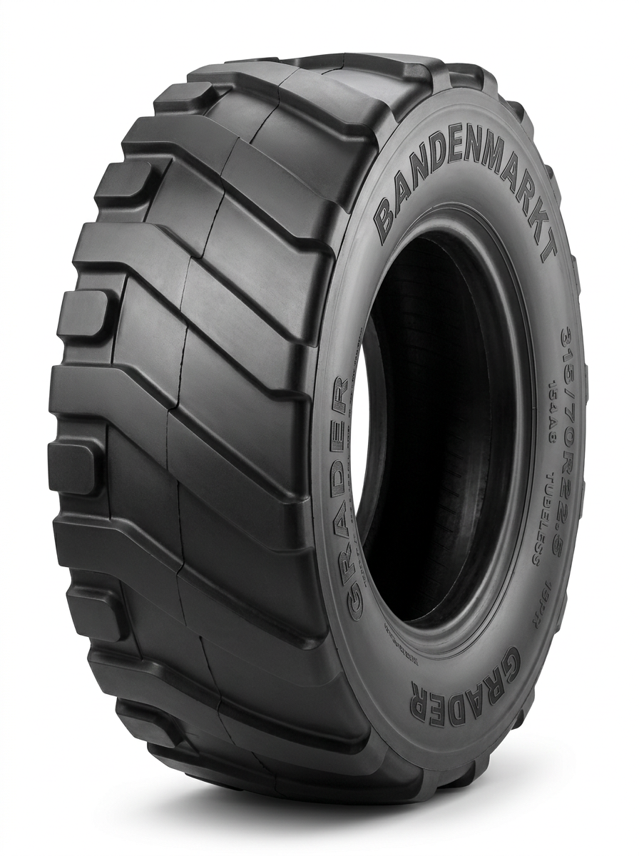 Auto Pneu BANDENMARKT Anvelope industriale 315/70r22.5 154a8 bandenmarkt grader 18pr tl