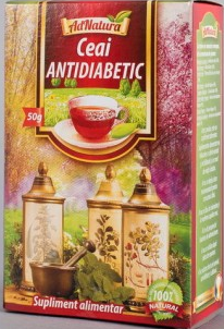 Ceaiuri - AD NATURA CEAI ANTIDIABETIC 50GR, axafarm.ro