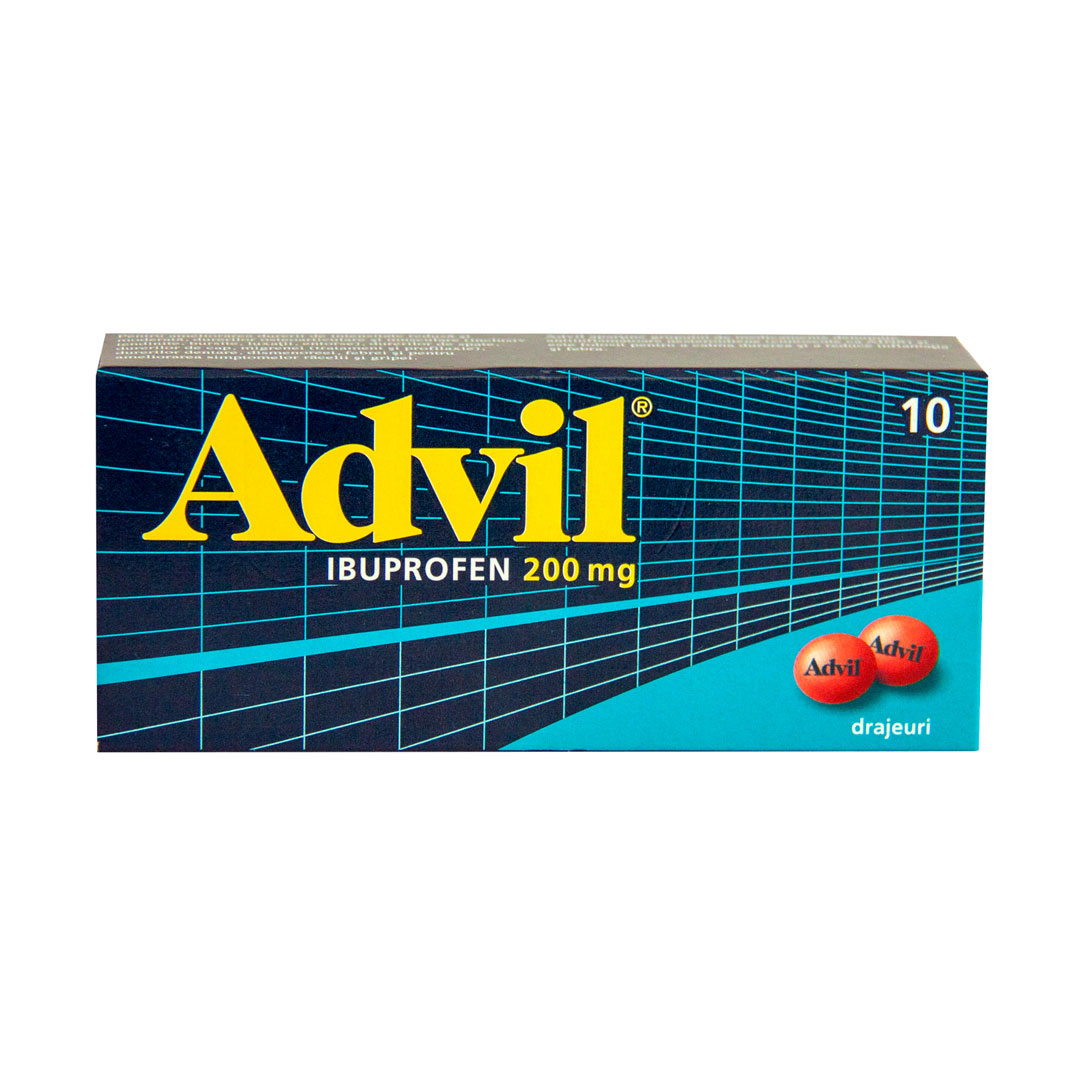 Medicamente fără prescripție medicală - ADVIL x 10, axafarm.ro
