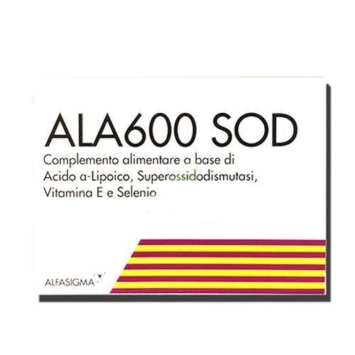 Vitamine și minerale - ALA 600-SOD 20 CP FILM, axafarm.ro