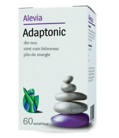 Vitamine și minerale - ALEVIA  ADAPTONIC 60CP, axafarm.ro