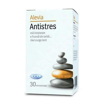 Vitamine și minerale - ALEVIA ANTISTRES 30CP, axafarm.ro