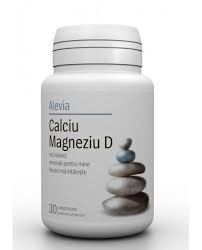 Vitamine și minerale - ALEVIA CALCIU+MG+VIT.D 30CP, axafarm.ro