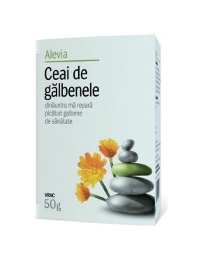 Ceaiuri - ALEVIA CEAI GALBENELE 50G, axafarm.ro