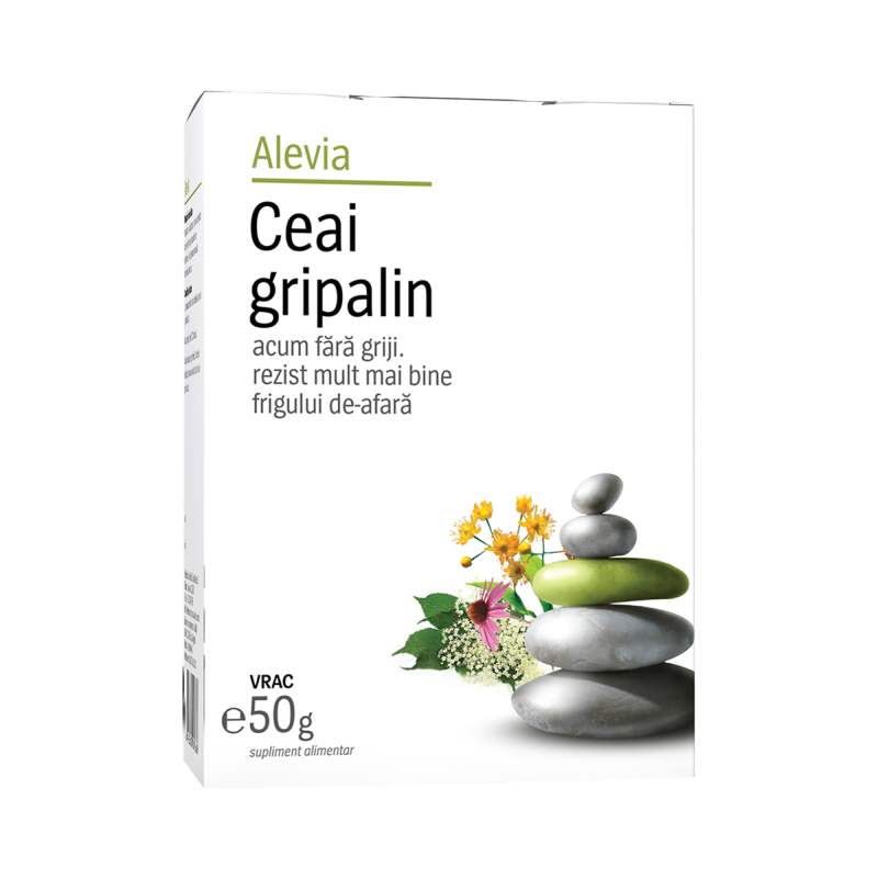 Ceaiuri - ALEVIA CEAI GRIPALIN 50G, axafarm.ro