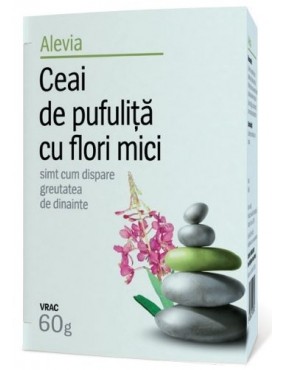 Ceaiuri - ALEVIA CEAI PUFULITA CU FLORI MICI 60G, axafarm.ro