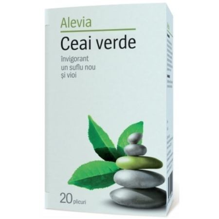 Ceaiuri - ALEVIA CEAI VERDE 20DOZE, axafarm.ro