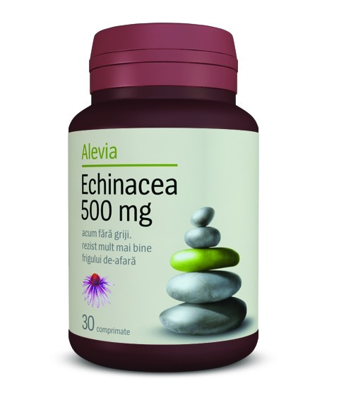 Imunitate - ALEVIA ECHINACEA 500MG 30CP, axafarm.ro