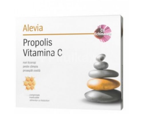 Imunitate - ALEVIA PROPOLIS C 10CP, axafarm.ro