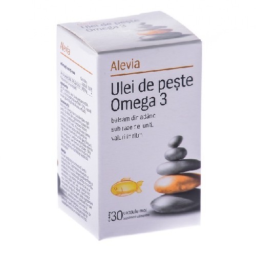 Aparat cardiovascular - ALEVIA ULEI DE PESTE OMEGA 3 30CAPS, axafarm.ro