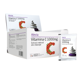 Imunitate - ALEVIA VITAMINA C 1000mg + MACESE 60PL, axafarm.ro