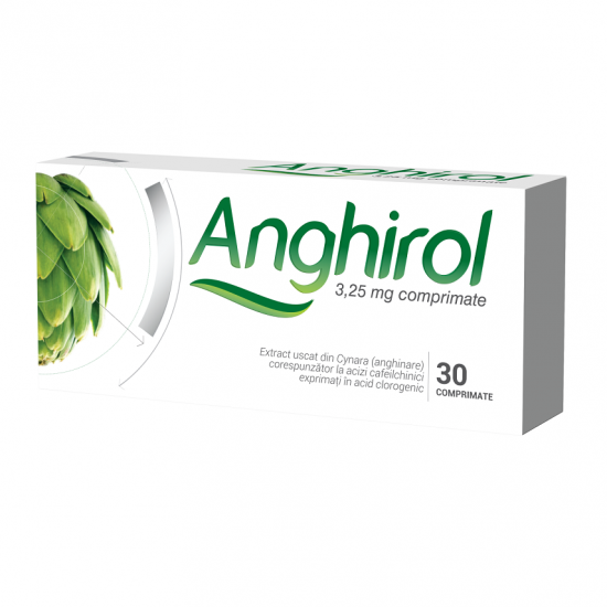 Afecțiuni digestive - ANGHIROL x 30 compr, axafarm.ro